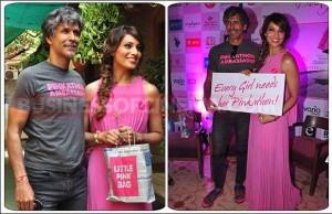 Bipasha Basu And Milind Soman Stand For a Good Cause!