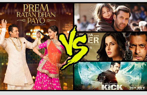 Box Office: Prem Ratan Dhan Payo VS Other Salman Khan Hits