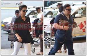 Airport Spotting: Rishi Kapoor And Neetu Singh Snapped