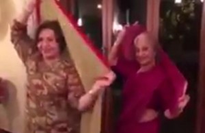 Watch: Salman Khan's Two Beautiful Ladies Dancing On Prem Ratan Dhan Payo!