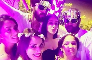 Inside Photos: Shahid Kapoor, Mira Rajput And Others At Masaba Gupta's Bridal Shower