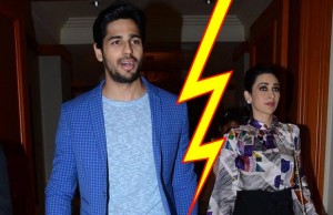 Karisma Kapoor Miffed With Sidharth Malhotra?