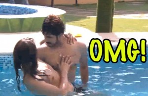 Bigg Boss 9 With Salman Khan: Suyyash Cheats Kishwer, Romance With Someone Inside The Pool!
