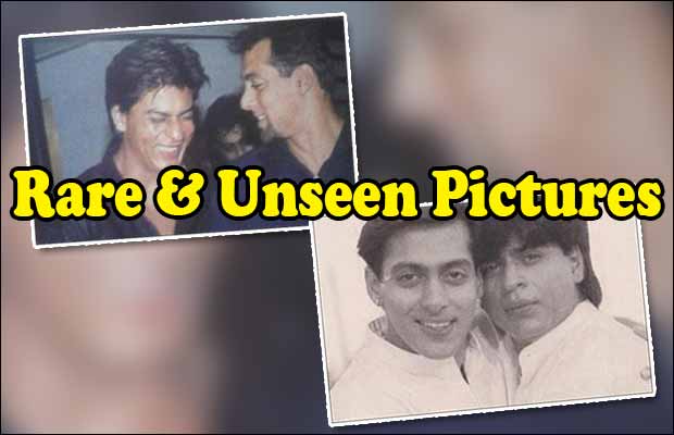 We Bet You Must Have Not Seen These 13 Unseen Pictures Of Salman Khan And Shah Rukh Khan!