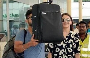 Airport Spotting: Lovebirds Anushka Sharma And Virat Kohli Return From Their Romantic Vacation!