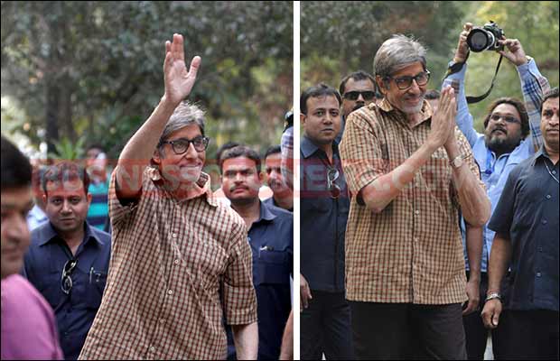 Photos: Amitabh Bachchan Shoots For Sujoy Ghosh ‘Te3n’ In Kolkata