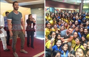 John Abraham Goes Back To School!