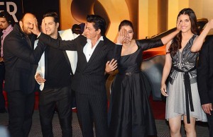 Photos: Shah Rukh Khan, Kajol, Varun Dhawan And Kriti Sanon's Fun Moments At Dilwale Trailer Launch!