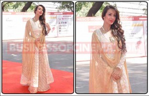 Malaika Arora Khan Goes Traditional For Dubai Property Show