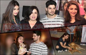 Photos: Sooraj Pancholi And Athiya Shetty Show Some Puppy Love!
