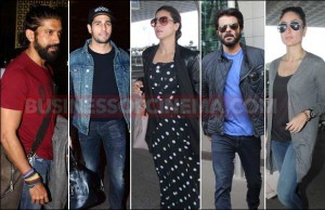 Airport Spotting: Kajol, Kareena, Sidharth, Farhan And Others Snapped