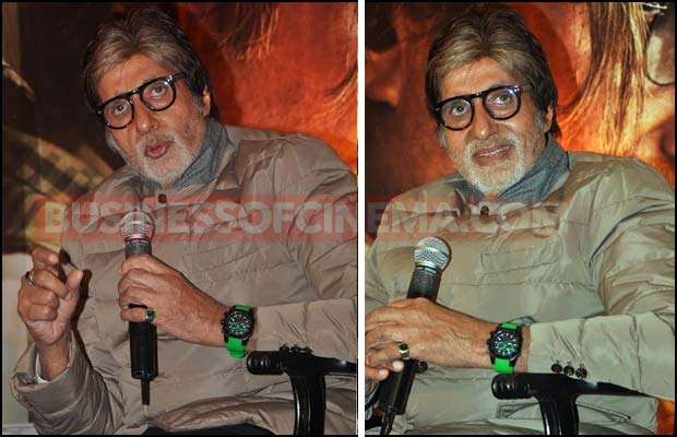 Amitabh Bachchan Holds A Press Conference For Wazir In Calcutta