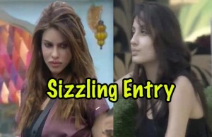 Exclusive Bigg Boss 9: Here's How Gisele Thakral And Nora Fatehi Made Their Sizzling Entry!