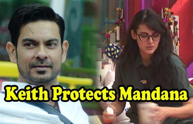 Bigg Boss 9: Keith Sequeira Protects Mandana Karimi After She Abuses Housemates!