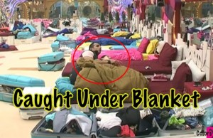 Bigg Boss 9: Prince Narula And Nora Fatehi CAUGHT Getting Cozy Under Blanket!