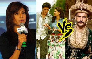 Watch: Priyanka Chopra Speaks Up On Bajirao Mastani And Shah Rukh Khan's Dilwale Box Office Collections!