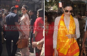 Deepika Padukone Heads To Siddhivinayak, Seeks Blessings For Bajirao Mastani