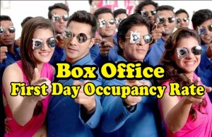 Box Office: Shah Rukh Khan's Dilwale First Day Occupancy Rate
