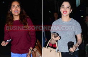 Airport Spotting: Tamannaah Bhatia And Esha Gupta Dressed For Winter!