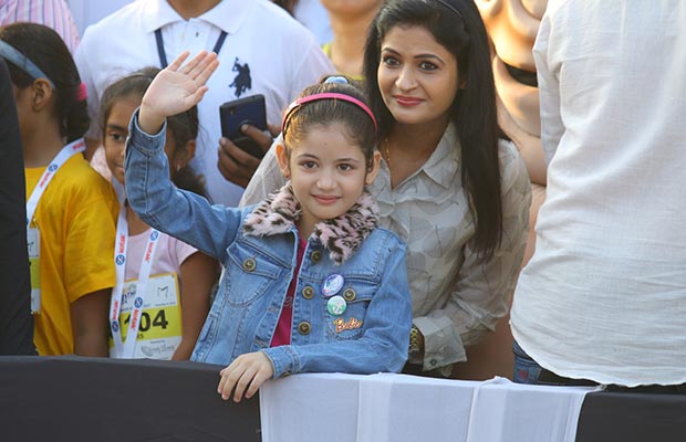 Harshaali Malhotra And Darsheel Safary Savour Mumbai Juniorthon