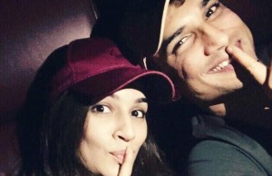 Sushant Singh Rajput And Kriti Sanon On A Movie Date!