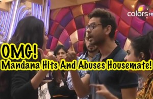 Bigg Boss 9: Mandana Karimi Gets Violent, Hits And Abuses Housemate!