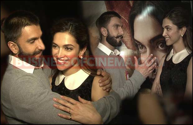 Photos: Ranveer Singh Gets Romantic And Cuddles With Deepika Padukone!