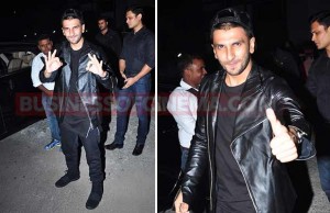Photos: Ranveer Singh Surprises Fans At Bajirao Mastani Screenings!