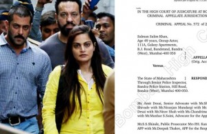 Photos: Take A Look At Salman Khan's Hit And Run Case Court Acquittal Order