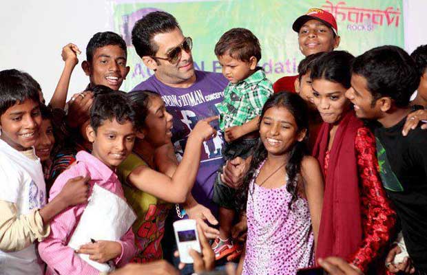 Watch: Salman Khan’s Adorable Gesture For Differently Abled Children
