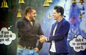 Leaked: Shah Rukh Khan And Salman Khan's Special Moment From Bigg Boss 9 Promo!