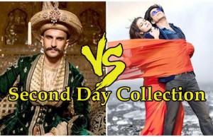 Box Office Second Day Collection: Shah Rukh Khan's Dilwale Vs Deepika Padukone's Bajirao Mastani