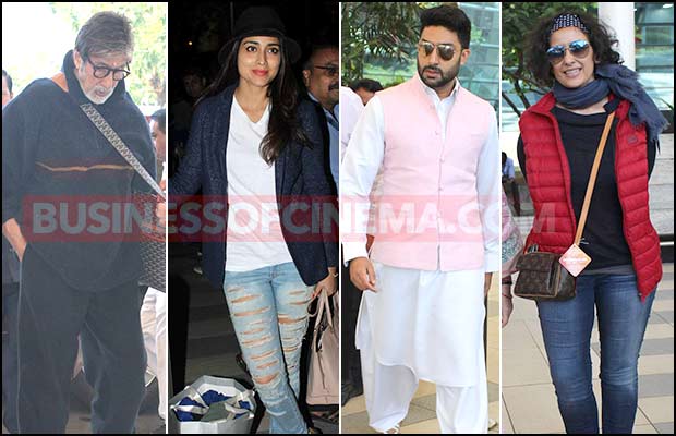 Airport Spotting: Amitabh Bachchan, Abhishek Bachchan And Others Snapped!
