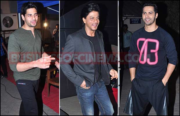 Photos: Shah Rukh Khan, Sidharth Malhotra And Varun Dhawan Snapped Together!