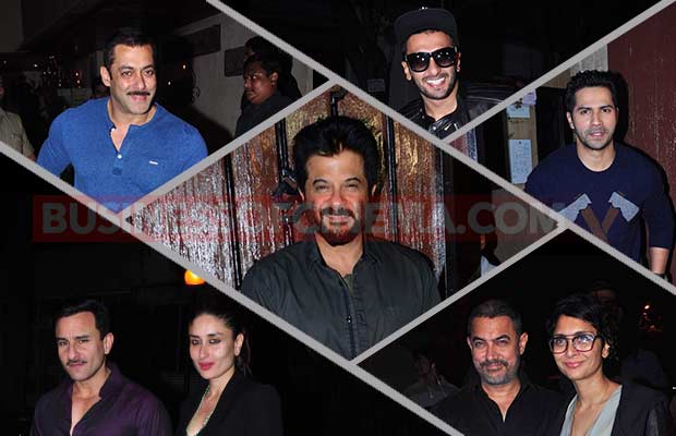 Photos: Salman Khan, Aamir Khan And Other Bigwigs At Anil Kapoor’s Bash!