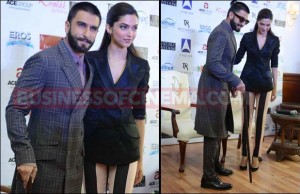 Photos: Ranveer Singh And Deepika Padukone Promote Bajirao Mastani In Delhi!