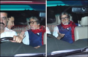 Photos: Amitabh Bachchan Snapped At Wazir Screening
