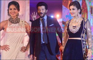 Photos: Sunny Leone, Anil Kapoor And Raveena Tandon's Fashion Filled Night!