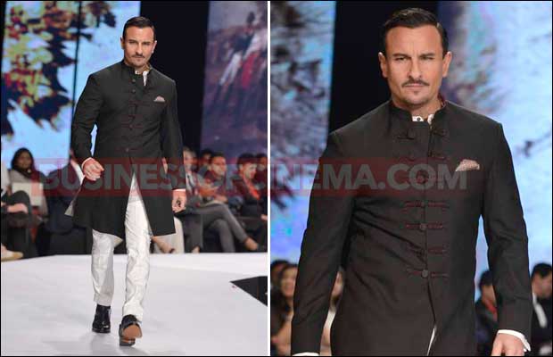 Photos: Saif Ali Khan Showcases His New Look At GQ Fashion Night!