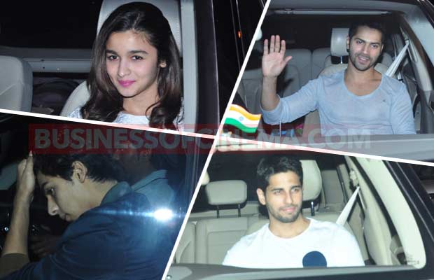 Photos: Shah Rukh Khan’s Son Aryan, Alia Bhatt, Sidharth Malhotra And Others At Dilwale Bash!