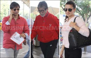 Airport Spotting: Amitabh Bachchan, Ameesha Patel And Vivek Oberoi Snapped