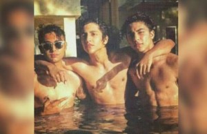 Here's How Shah Rukh Khan's Son Aryan Khan Taking A Dip In The Pool!