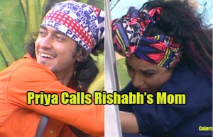 Bigg Boss 9: What Made Priya Malik To Contact Rishabh Sinha's Mother Post Eviction!