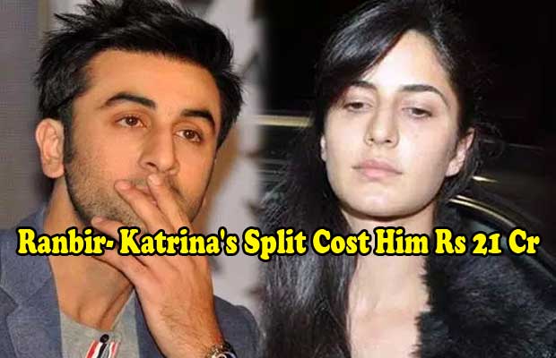 Ranbir Kapoor’s Alleged Break Up With Katrina Kaif To Cost Him Rs 21 Crore?