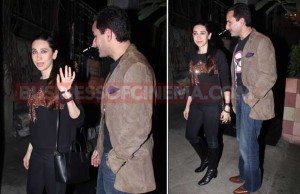 Celeb Spotting: Karisma Kapoor And Saif Ali Khan Party Together Without Kareena Kapoor!