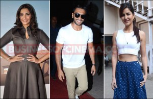 Celeb Spotting: Sonam Kapoor, Katrina Kaif, Ranveer Singh And Others Snapped!