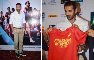 Photos: John Abraham Attends The Mumbai Marathon 2016 Launch!