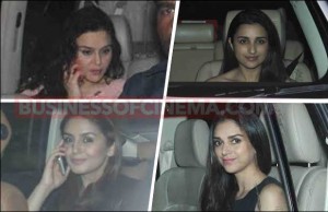 Photos: Parineeti Chopra, Aditi Rao Hydari, Huma Qureshi And Others At Manish Malhotra's Bash!
