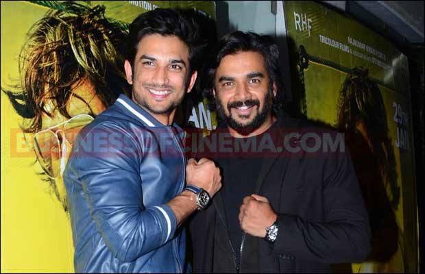 Sushant Singh Rajput, Imtiaz Ali And Others Show Support To R Madhavan At Saala Khadoos Screening!