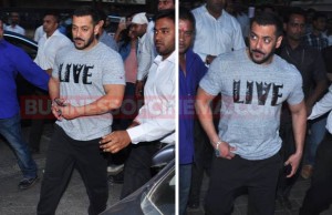 Photos: Salman Khan Creates Frenzy As He Walks On The Streets Without His Car!